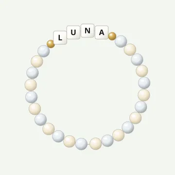 April birthstone bracelet