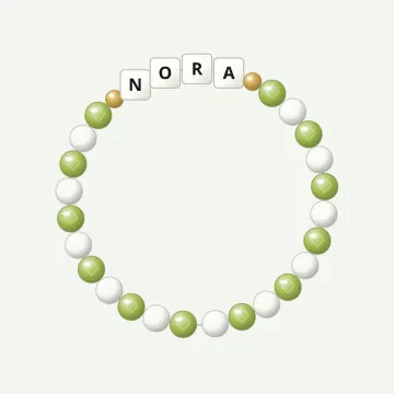 August birthstone bracelet