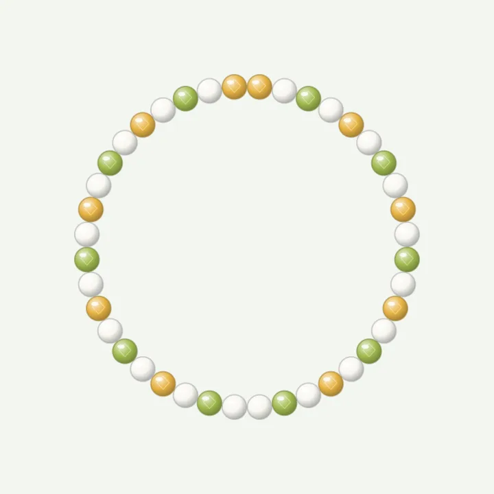Summer brights: beaded anklet ideas