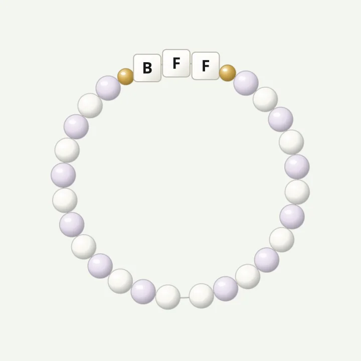 BFF: best friend bracelets