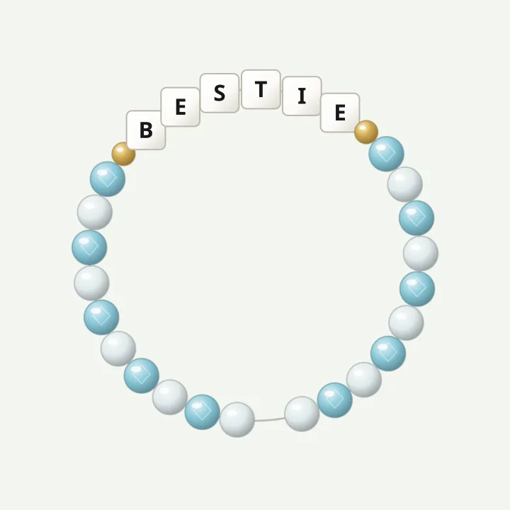 BESTIE: best friend bracelets