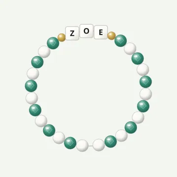 May birthstone bracelet