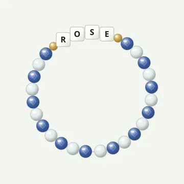 September birthstone bracelet